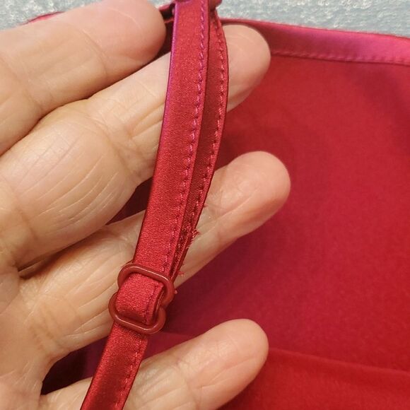 Slip dress, beautiful red satin, size 3 X. Side zipper by Shein. Good us… - Picture 7 of 7